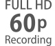 Full HD frame rates from 24p to 60p