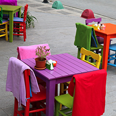 Coloured tables