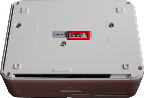Where To Find Your Serial Number Canon Uk Canon Uk