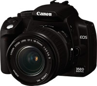 Canon EOS 350D manuale-Printed & professionalmente legato Taglia A5-NUOVO 174 pagine 